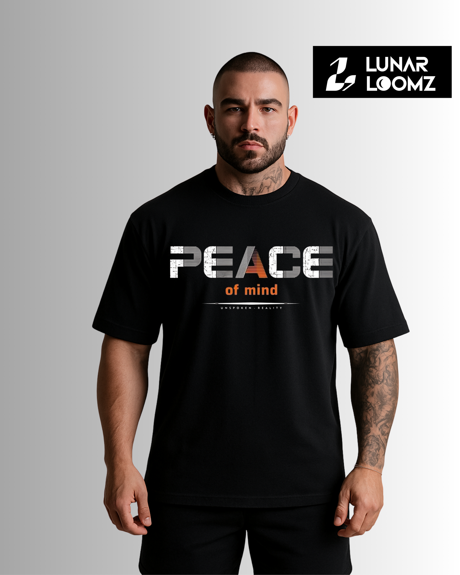 Peace Tee-Black